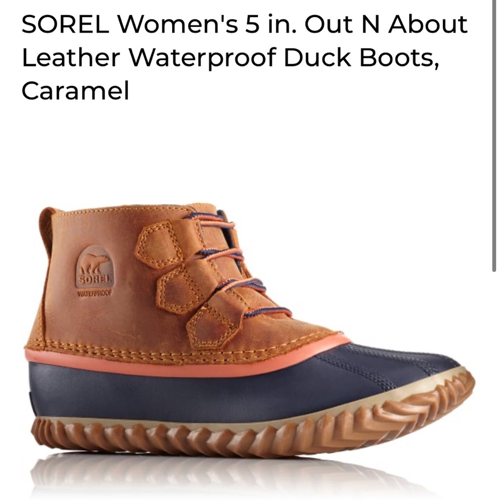 Sorel Out N About Leather Duck Boot